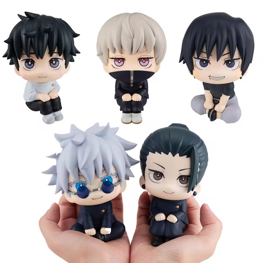 Jujutsu Kaisen Anime Figures; Satoru Gojo, Geto Suguru, Fushiguro Toji, Okkotsu Yuta, Inumaki Toge